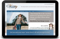 Coaching with Horses website