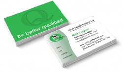 Sample business card